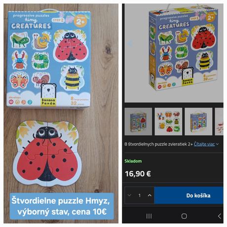 Puzzle hmyz, 