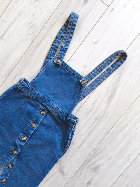 Jeansová sukňa s trakmi bershka, bershka,s