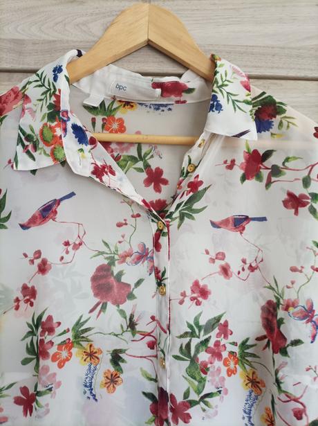 Bluzka/kosela, bonprix, 52, bonprix,52