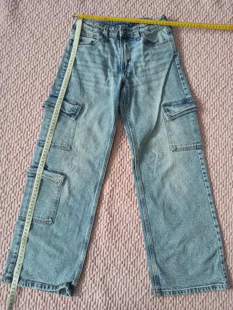 Široké rifle h&m, h&m,146