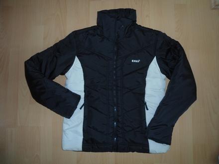 Cierna zimna damska bunda, m