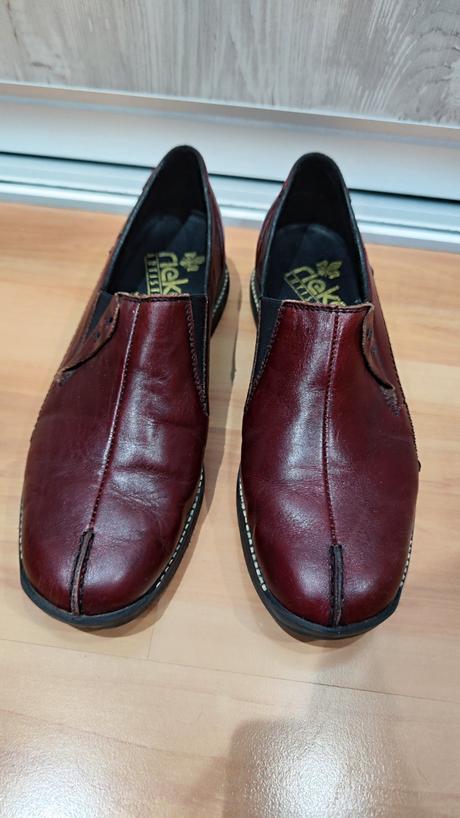 Rieker kožené dámske topánky, rieker,38