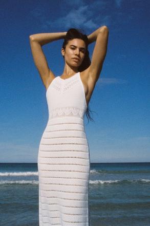 Háčkované šaty zara, zara,l