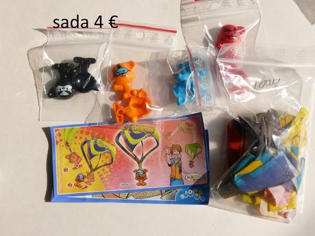 Kinder sada - parašutisti, 