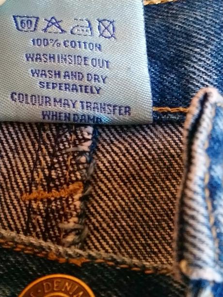 Chlapčenské modré rifle, denim co, denim co,158