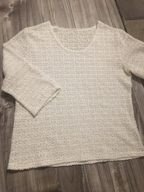 Biela elegantná blúzka, l