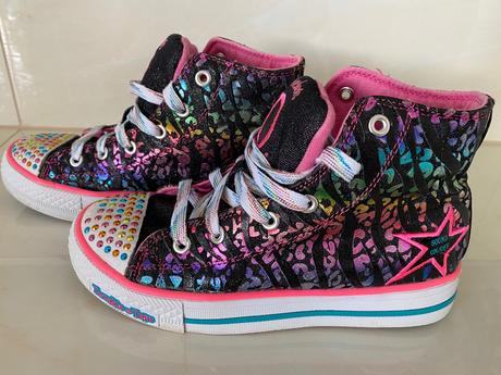 Farebne tenisky, skechers,35