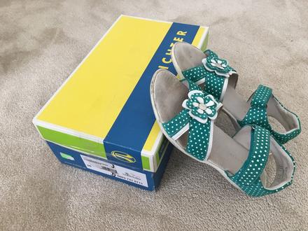 Kožené sandálky, richter,35