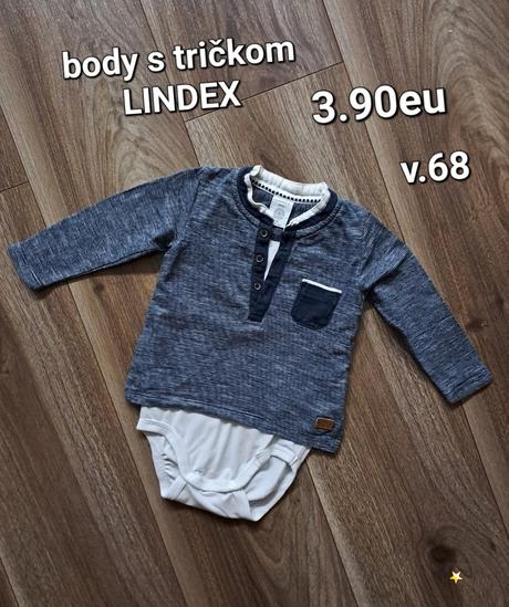 Body s tričkom lindex, lindex,68
