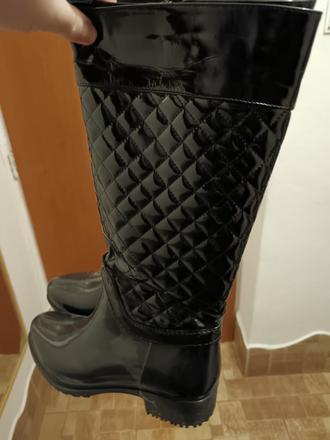 Čierne čižmy 38/39, 38 / 39