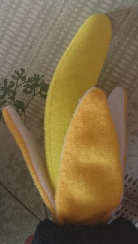 Plyšová bielo čierna opica s banáno mac toys 23 cm,