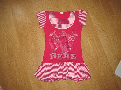 Pásikované šaty v. 122, 122