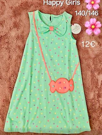 Šaty 140/146 happy girls, 140