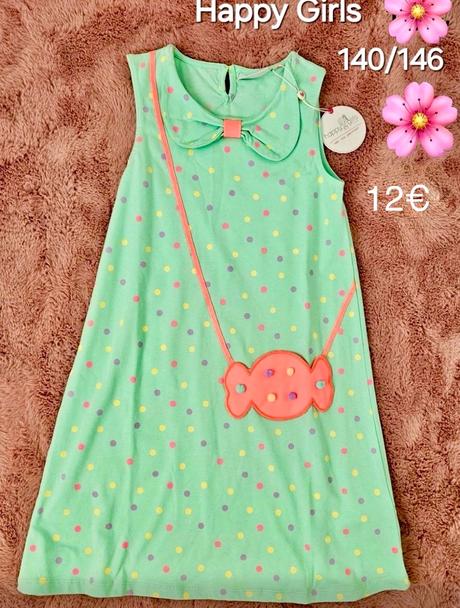 Šaty 140/146 happy girls, 140