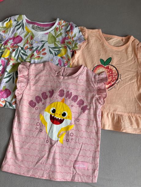 Balík dievčenského oblečenia mix veľ.12-18, 86–98