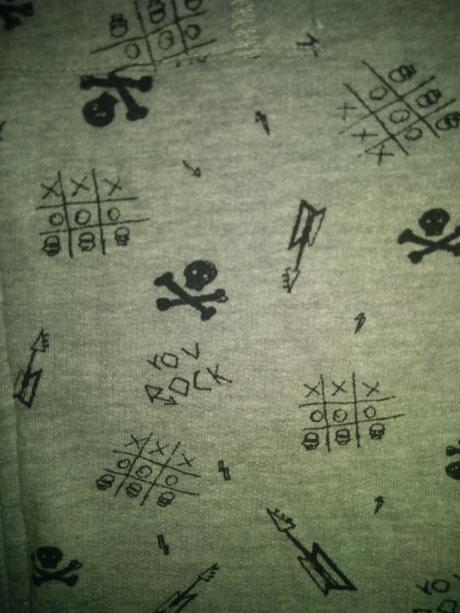 Tenšia mikina s lebkami, fox & bunny,134