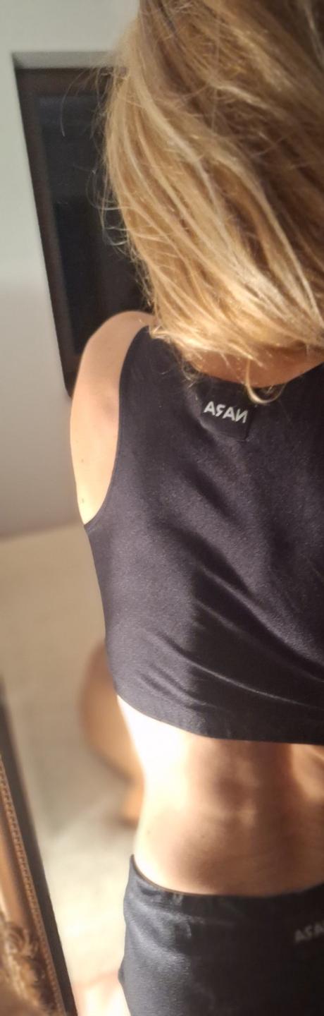 Komplet nara top a push up šortky na pole dance, l