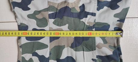 Maskáčové šaty, h&m,38