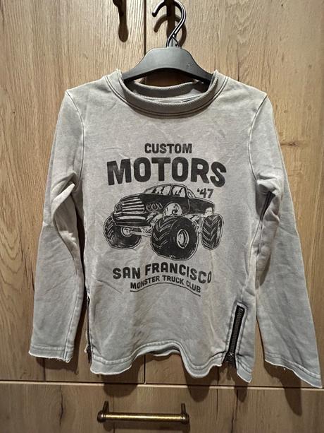 H&m dlhorukávové hrubšie tričko, h&m,128