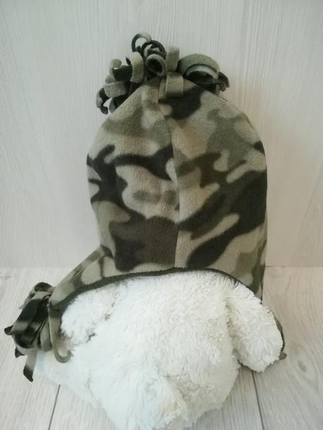 Maskáčová čiapka flísová 92, 92