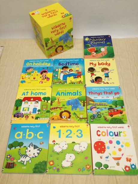 Usborne very first words collection x 10 nsp19,