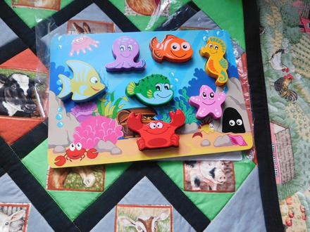 Drevená vkladačka, 