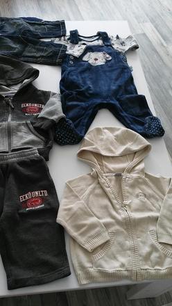 Detsky balik oblecenia na vek 6-9 mesiacov, 68–80