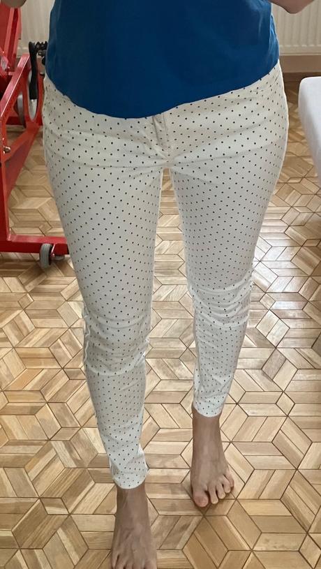 Modne bodkovane dzinsy / rifle, dorothy perkins,38