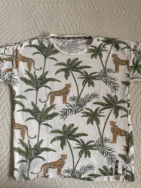 Krásne 2 ks tričiek s letným motívom, reserved,164