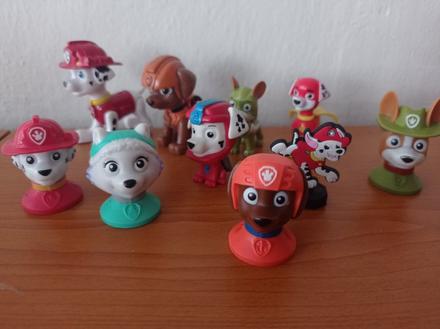 Paw patrol postavičky a peciatky,