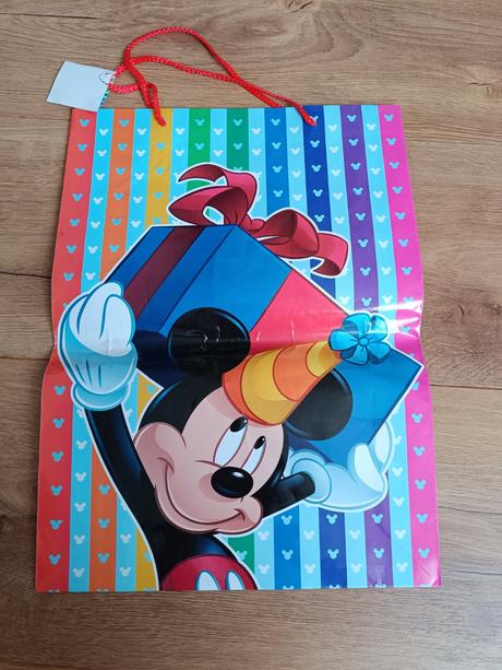 Velka darcekova taska mickey mouse,