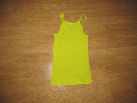 Neónovo žlté tielko v. s, s