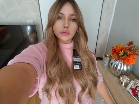 Parochňa rosegold, 