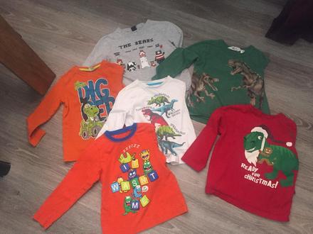 3x tricko s motívom, kiki&koko,110