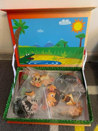 Playtive-magneticky box-puzzle- zvierata, 