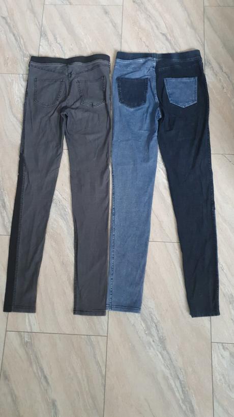 Viacfarebné džegíny, h&m,170