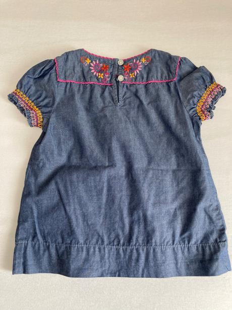 Tričko s výšivkou v104, h&m,104