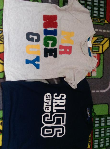 Tričká 2ks, f&f,86