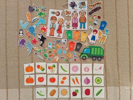 Materiál na výrobu edukačných hračiek,