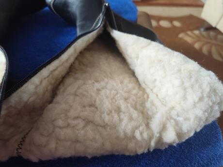 Dámske zimné celokožené čižmy, 40