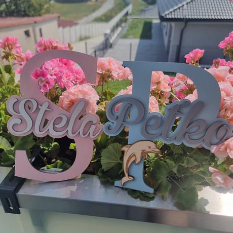 Drevene pismenka s manami, 