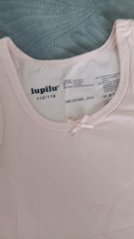 Ružové bavlnené tielko, lupilu,116