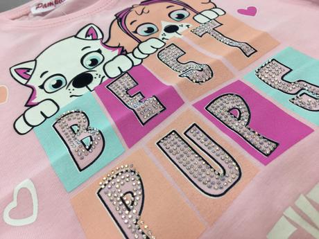 Labkova patrola trička pre dievčatá, 86 / 92 / 104