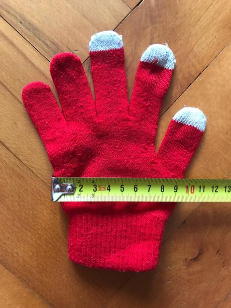 Červené rukavice s potlačou hc olomouc,