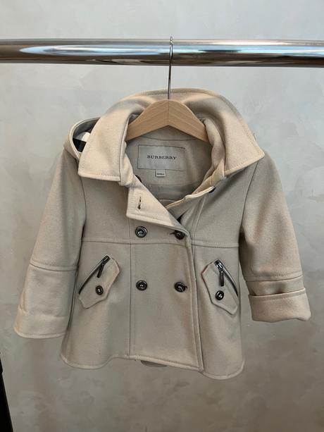 Burberry kabát 18mesiacov/86cm, burberry,86