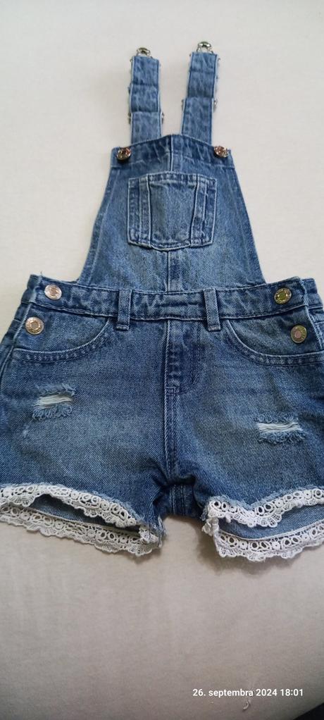 Riflove kratasy, denim,98