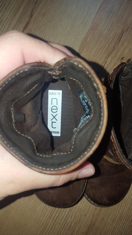 Kožené čižmičky next, č.20, next,20