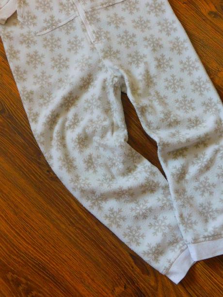 Flísový overal pepperts s vločkami 134/140, pepperts,134