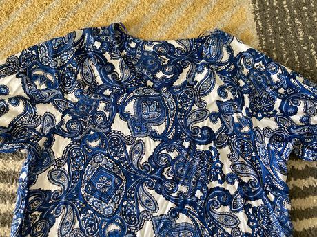 Vzorovaný letný top 44/46, c&a,44