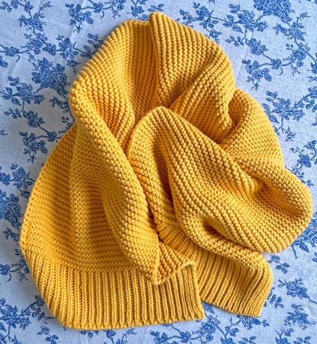 Šál v slnečnicovej žltej, xl